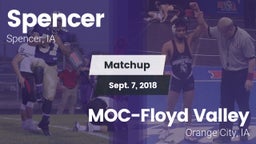 Matchup: Spencer  vs. MOC-Floyd Valley  2018