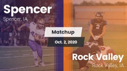 Matchup: Spencer  vs. Rock Valley  2020