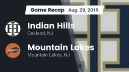Recap: Indian Hills  vs. Mountain Lakes  2019