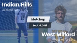 Matchup: Indian Hills High vs. West Milford  2019