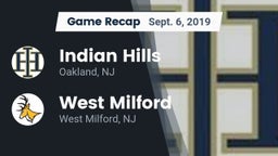 Recap: Indian Hills  vs. West Milford  2019