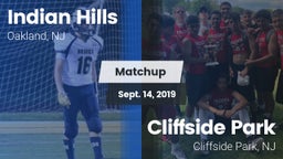 Matchup: Indian Hills High vs. Cliffside Park  2019