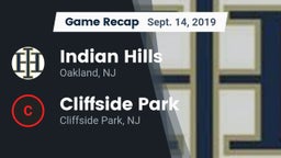 Recap: Indian Hills  vs. Cliffside Park  2019