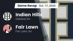 Recap: Indian Hills  vs. Fair Lawn  2020