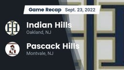 Recap: Indian Hills  vs. Pascack Hills  2022