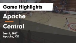 Apache  vs Central  Game Highlights - Jan 2, 2017