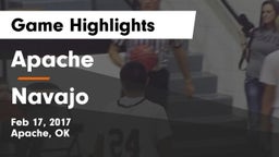 Apache  vs Navajo Game Highlights - Feb 17, 2017
