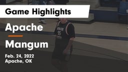 Apache  vs Mangum  Game Highlights - Feb. 24, 2022