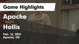 Apache  vs Hollis  Game Highlights - Feb. 16, 2023