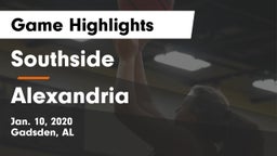 Southside  vs Alexandria  Game Highlights - Jan. 10, 2020