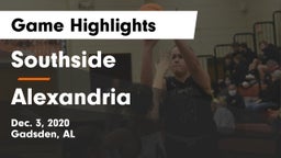 Southside  vs Alexandria  Game Highlights - Dec. 3, 2020