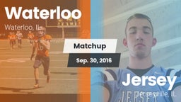 Matchup: Waterloo  vs. Jersey  2016