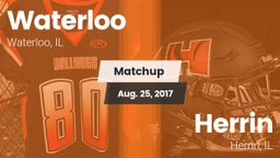 Matchup: Waterloo  vs. Herrin  2017