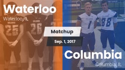 Matchup: Waterloo  vs. Columbia  2017