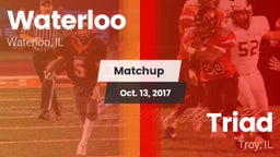 Matchup: Waterloo  vs. Triad  2017