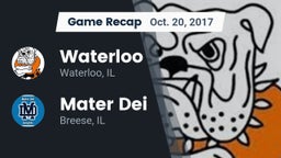 Recap: Waterloo  vs. Mater Dei  2017
