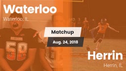 Matchup: Waterloo  vs. Herrin  2018
