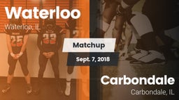 Matchup: Waterloo  vs. Carbondale  2018