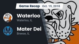 Recap: Waterloo  vs. Mater Dei  2018
