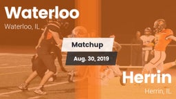 Matchup: Waterloo  vs. Herrin  2019