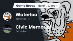 Recap: Waterloo  vs. Civic Memorial  2021