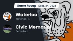 Recap: Waterloo  vs. Civic Memorial  2021