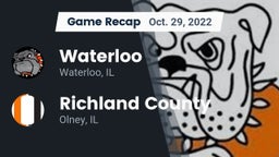 Recap: Waterloo  vs. Richland County  2022
