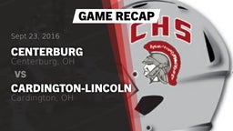 Recap: Centerburg  vs. Cardington-Lincoln  2016