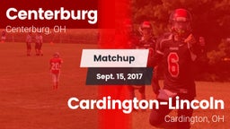 Matchup: Centerburg High vs. Cardington-Lincoln  2017