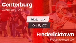 Matchup: Centerburg High vs. Fredericktown  2017