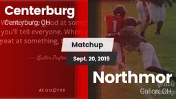 Matchup: Centerburg High vs. Northmor  2019