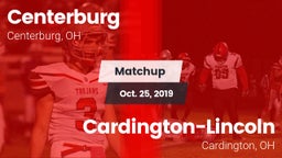 Matchup: Centerburg High vs. Cardington-Lincoln  2019