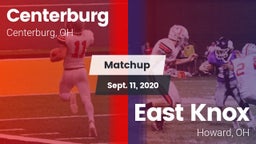 Matchup: Centerburg High vs. East Knox  2020