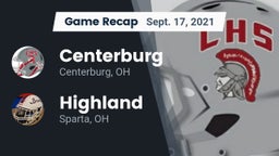 Recap: Centerburg  vs. Highland  2021