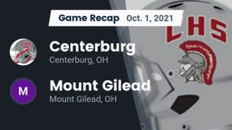 Recap: Centerburg  vs. Mount Gilead  2021
