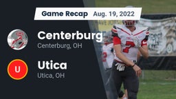 Recap: Centerburg  vs. Utica  2022