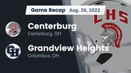 Recap: Centerburg  vs. Grandview Heights  2022