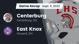 Recap: Centerburg  vs. East Knox  2022