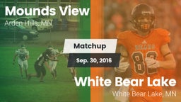 Matchup: Mounds View High vs. White Bear Lake  2016