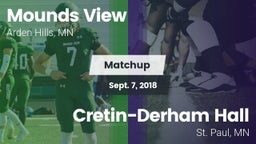 Matchup: Mounds View High vs. Cretin-Derham Hall  2018