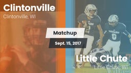 Matchup: Clintonville High vs. Little Chute  2017