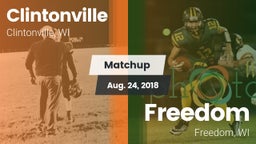 Matchup: Clintonville High vs. Freedom  2018