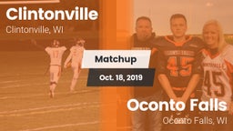 Matchup: Clintonville High vs. Oconto Falls  2019