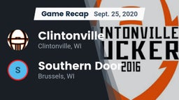 Recap: Clintonville  vs. Southern Door  2020