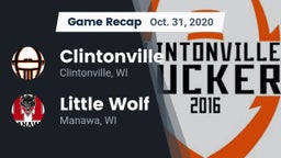 Recap: Clintonville  vs. Little Wolf  2020