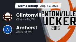 Recap: Clintonville  vs. Amherst  2022
