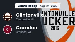 Recap: Clintonville  vs. Crandon  2023