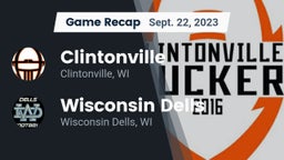 Recap: Clintonville  vs. Wisconsin Dells  2023