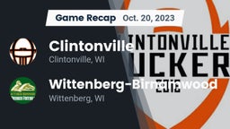 Recap: Clintonville  vs. Wittenberg-Birnamwood  2023