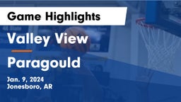 Valley View  vs Paragould  Game Highlights - Jan. 9, 2024